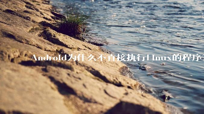 Android为什么不直接执行Linux的程序？而是自己搞一套？